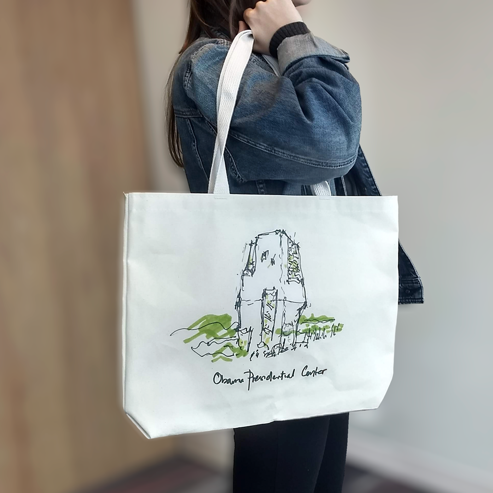 Carry the Obama center with you